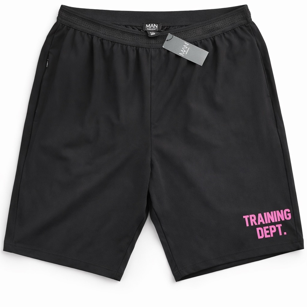 Black Training Shorts